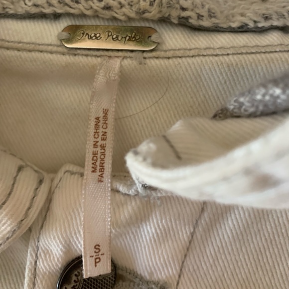 Free people mixed fabric jacket - Picture 4 of 7